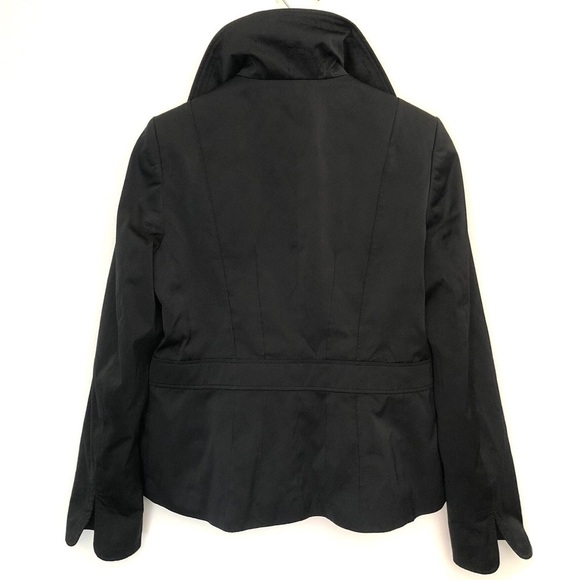 Rene Lezard Black Taffeta Fitted Blazer - Picture 12 of 16